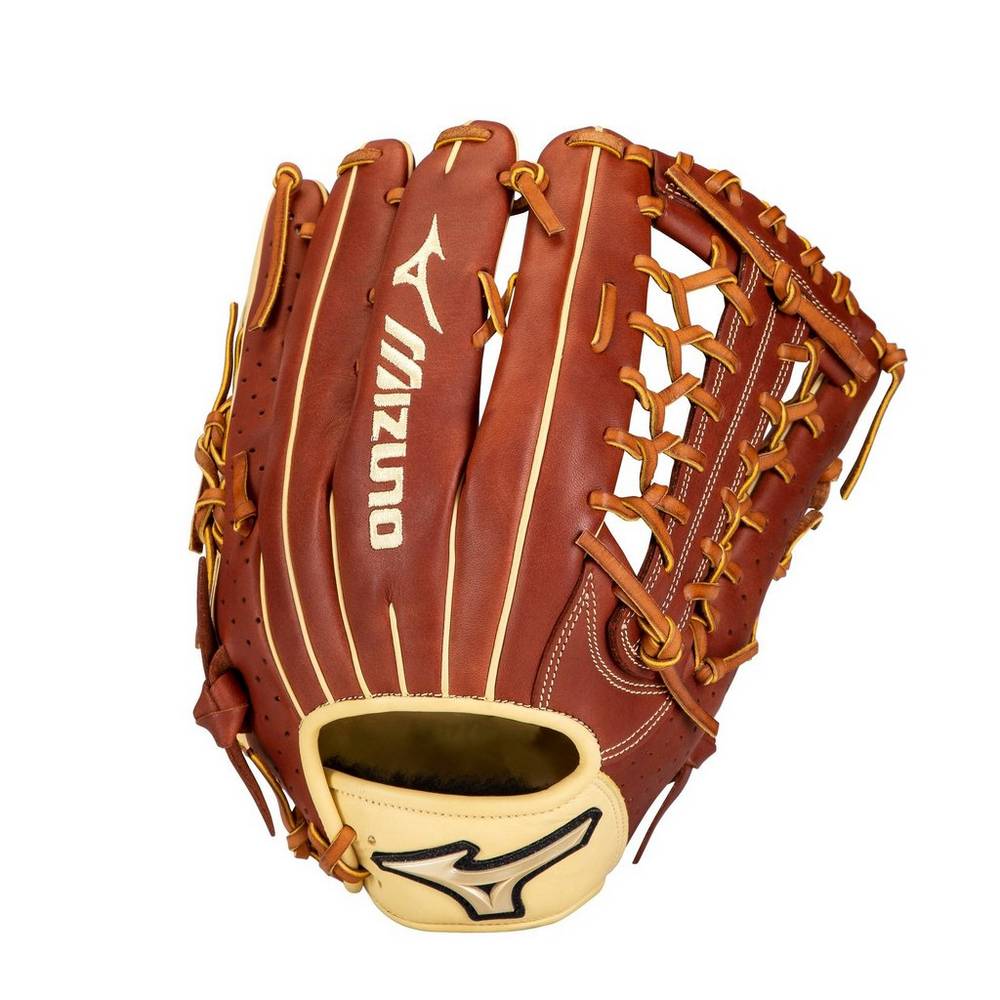 Mens Mizuno Prime Elite Outfield 12.75" Baseball Gloves Brown Philippines (HIQVBL308)